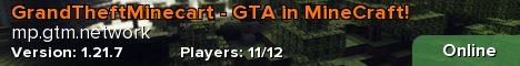 GrandTheftMinecart - GTA in MineCraft! GrandTheftMinecart - GTA in MineCraft!