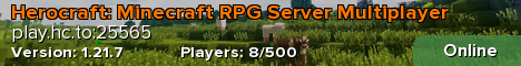 Herocraft: Minecraft RPG Server Multiplayer Herocraft: Minecraft RPG Server Multiplayer