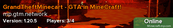 GrandTheftMinecart - GTA in MineCraft!