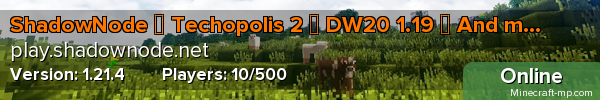 ShadowNode ◈ Enigmatica 6 (!!NEW!!) ◈ ATM6 ◈ Direwolf20 1.16 (!!NEW!!) ◈ ShadowNode ◈ Enigmatica 6 (!!NEW!!) ◈ ATM6 ◈ Direwolf20 1.16 (!!NEW!!) ◈