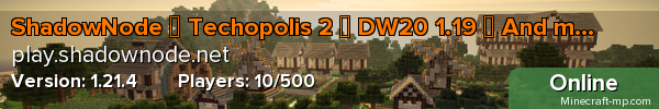 ShadowNode ◈ Enigmatica 6 (!!NEW!!) ◈ ATM6 ◈ Direwolf20 1.16 (!!NEW!!) ◈ ShadowNode ◈ Enigmatica 6 (!!NEW!!) ◈ ATM6 ◈ Direwolf20 1.16 (!!NEW!!) ◈