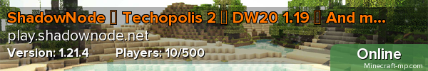 ShadowNode ◈ Enigmatica 6 (!!NEW!!) ◈ ATM6 ◈ Direwolf20 1.16 (!!NEW!!) ◈ ShadowNode ◈ Enigmatica 6 (!!NEW!!) ◈ ATM6 ◈ Direwolf20 1.16 (!!NEW!!) ◈