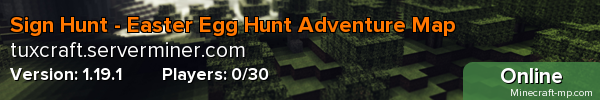 Sign Hunt - Easter Egg Hunt Adventure Map