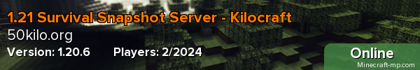 1.19 Survival Server - Kilocraft