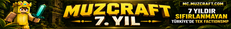 MC.MUZCRAFT.COM Minecraft Servers In Turkey