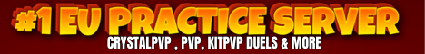 EU PVP server | PVP-PRACTICE MINECRAFT