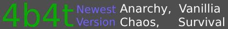 4b4t: Anarchy, Vanilla, Chaos.