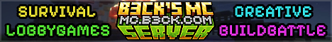 b3ck's MC server