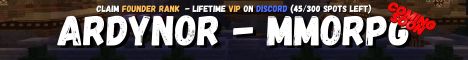 Ardynor MMORPG - Join Discord for Lifetime VIP Founder Rank