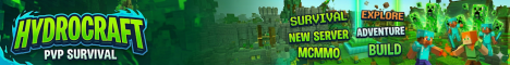 HydroCraft Survival SMP Classic Vanilla Vibes
