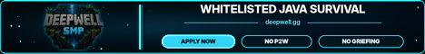 Deepwell SMP | Whitelisted Java Survival