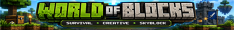 World of Blocks | Progression Survival