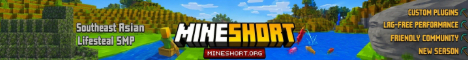 MineShort | Cracked | Lifesteal | SMP