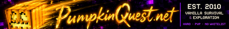 PumpkinQuest.net | Vanilla Survival & Exploration | Est 2010
