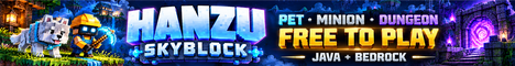 HANZU Skyblock | Java & Bedrock