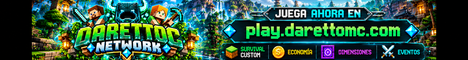 DarettoMC | Survival Custom | Dimensiones