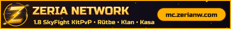 Zeria Network | 1.8 SkyFight KitPvP