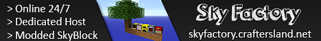 SkyFactory2 by CraftersLand - [Modded SkyBlock | Economy |