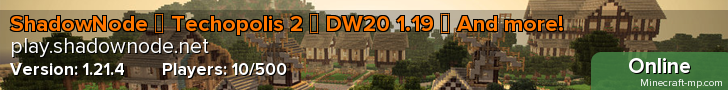 ShadowNode ◈ Enigmatica 6 (!!NEW!!) ◈ ATM6 ◈ Direwolf20 1.16 (!!NEW!!) ◈ ShadowNode ◈ Enigmatica 6 (!!NEW!!) ◈ ATM6 ◈ Direwolf20 1.16 (!!NEW!!) ◈