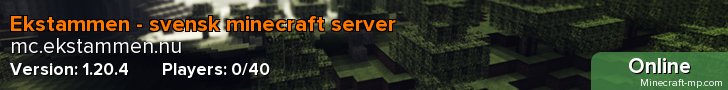 Ekstammen - svensk minecraft server