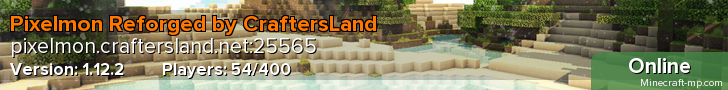 Pixelmon Reforged by CraftersLand
