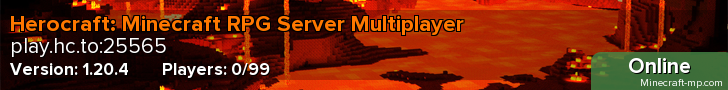 Herocraft: Minecraft RPG Server Multiplayer