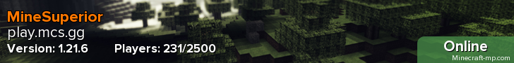 MineSuperior ➢ 1.16.5 ➢ Unique ➢ Custom Plugins ➢ Custom Enchants ➢ Towny ➢ MineSuperior ➢ 1.16.5 ➢ Unique ➢ Custom Plugins ➢ Custom Enchants ➢ Towny ➢